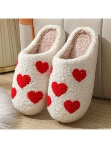 زوج من الأحذية المنزلية ذات الوجه المبتسم على شكل فطر، قاع ناعم مانع للانزلاق للاستخدام المنزلي، مناسبة للارتداء اليومي، عيد الميلاد، وحفلات العطلات