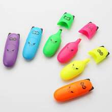 6 Pieces Cute Highlighters For Bird Design & Kawaii Stuffs. Mini Neon Color Chisel Tip Highlighters As Stocking Stuffers & Gift For Kids - ‎Multicolored - View 5