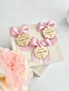 256/128/64/32/16/8/4 buc etichete acrilice personalizate cu oglindă, etichete "Salvați data", cu găuri, inci, pot fi folosite ca favoruri pentru baby shower, favoruri pentru petreceri de nuntă, etichete cu nume personalizate pentru articole lucrate manual, etichete cu nume de nuntă, etichete cu nume personalizate