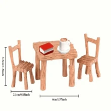 5pcs Mini Tree Stumps, Garden Art Accessories, Resin Decorations, Gardening Landscape Accessories, Resin Crafts, Suitable For Dollhouse Decor And DIY Projects, Dollhouse Accessories, Micro Landscape, Fairy Garden, Cute Mini, Collectible, For Office, Bedroom, Kitchen, Living Room, Balcony, Cafe, Dorm Decor - Multicolor - View 9