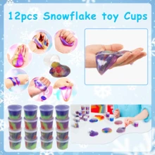 Frozen Party Favors, Snowflake Party Favors SnowflakeTheme Birthday Supplies Set 170PCS - With Various Party Toys Goodie Bag Stuffers, Piñata Filling Perfect For Winter Party Decorations - 彩色 - 查看 6
