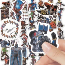 52 张假面骑士贴纸，完美的奖励贴纸，可用于装饰手机、电脑、手提箱、笔记本、酒杯和头盔 - 彩色 - 查看 5