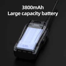 BAOFENG BF-1909 10W Walkie-talkie inalámbrico portátil UHF 400-470 MHz,Type-C - Negro - Ver 6