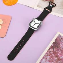 Silicone Strap Compatible With Xiaomi Mi/Smart Band 9 8 NFC Sport Rubber Butterfly Buckle Bracelet Smart Watch Wristband Compatible With Xiaomi Smart Band 8 9 NFC Smart Watch Accessories,Women Men Girls Boys