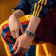 Silicone Strap Compatible With Xiaomi Mi/Smart Band 9 8 NFC Sport Rubber Butterfly Buckle Bracelet Smart Watch Wristband Compatible With Xiaomi Smart Band 8 9 NFC Smart Watch Accessories,Women Men Girls Boys