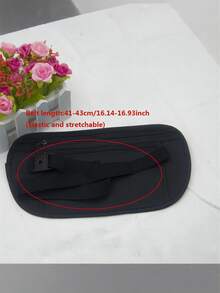 1pc Lightweight Invisible Fitness Waist Pack - Zipper Closure, Minimalist Design, Suitable For Running, Gym, Hiking, Daily Use - Unisex Hands-Free Sports Bag, Gym Bag, Running Accessory, Discreet Stitching - Multicolor - View 6