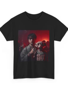 Dobby At The Party, Unisex T-Shirt, Christmas Gift, Geek Gift - 黑色 - 查看 1