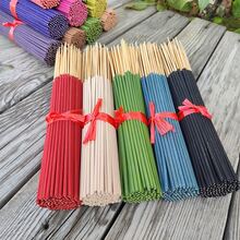 4-Pack Incense Sticks Variety Set, Morning/Noon/Evening/Night 4 Blended Styles, Multiple Scents: Sandalwood, Eucalyptus, Citronella, Rose, Cherry Blossom, Perfume, Lavender, Sage, Mint, Suitable For Home, Office, Yoga, Meditation, After Meals, Reading, Music Classes - Multicolor - View 8