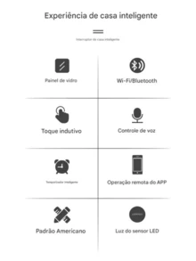 Tuya Wi-Fi Smart Switch With 2 Touch Buttons. Controlled By Phone, Alexa, Or G Home. - trắng - Xem 6