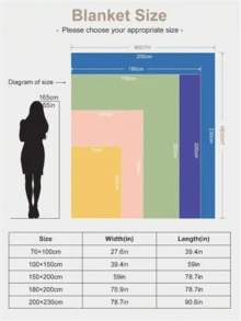 1 件仿兔毛毯，柔软羊毛毯，适合床、沙发、办公室午睡、披肩、亲肤、万圣节毛绒毯 - 淺粉色 - 查看 2
