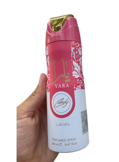  Déodorant pour femme - Yara Candy 200 ml - Lattafa