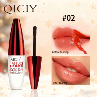 Halloween Christmas Gift For Her - Shade #2 Multicolored Peel - Off Lip Saver: Non - Stick, Beautiful, A Great Gift For Your Bestie