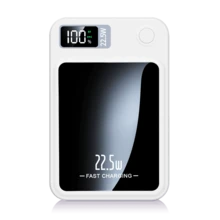 Portable Magnetic Wireless Power Bank 10000mAh Mini Charger 15W/22.5W PD Fast Charging With USB-C Input And Output, LED Digital Display, Strong Magnetic Alignment, Slim And Compact Travel Battery Pack Compatible With IOS 12/13/14/15/16/17 Pro/Pro Max/Plus And Android Phones, Emergency Backup Power For Outdoor Adventures, Great Gift For Family And Friends - Nhiều màu - Xem 13