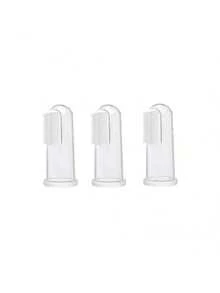 1 pieza Cepillo dental de dedo para mascotas, cepillo de dientes de silicona para mascotas, set de cepillo de dedo para perros y gatos, tamaño pequeño adecuado para la limpieza dental de perros y gatos - transparente - Ver 13