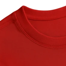 Camiseta Plus Size Feminina Estampada Cristão Academia Cachorro 100% Algodão Premium Manga Curta Verão Blusa Camisa - Vermelho - Visão 3