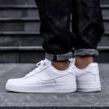 Nike Air Force 1 '07 Men's Sneakers, Sports Shoes, Casual Campus Wear, White Shoes CW2288-111