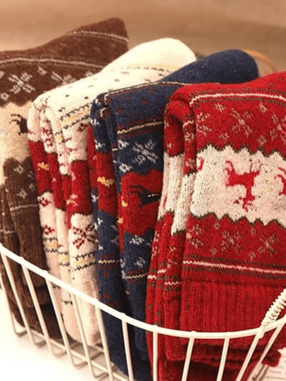 Socken, warme Knöchelsocken für Herbst/Winter, Herbstsocken, lässige Sport-Crew-Socken für Paar, geeignet für den Alltag und Outdoor-Tragen, für Männer & Frauen, Herbst/Winter Weihnachtsdekorationen Zuhause Weihnachtsgeschenke Weihnachtsdekoration