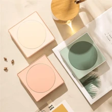 USB Desktop Heated Coaster, 55°C Constant Temperature Coaster, Coffee Cup Warmer, Silent Heating, Fits All Cup Types, Suitable For Glass, Ceramic, Plastic Cups, Cans, Stainless Steel Cups, Boxed Milk, Home And Office Use