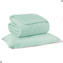 Mr Dias Bedspread - Green water - View 7
