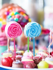 100 buah Stik Lolipop Warna-warni, Stik Kue Pop Kertas 6 Inci, Stik Kue Pop Plastik yang Dapat Digunakan Kembali, Cocok untuk Permen, Cokelat, dan Kue Kering - MultiWarna - View 9