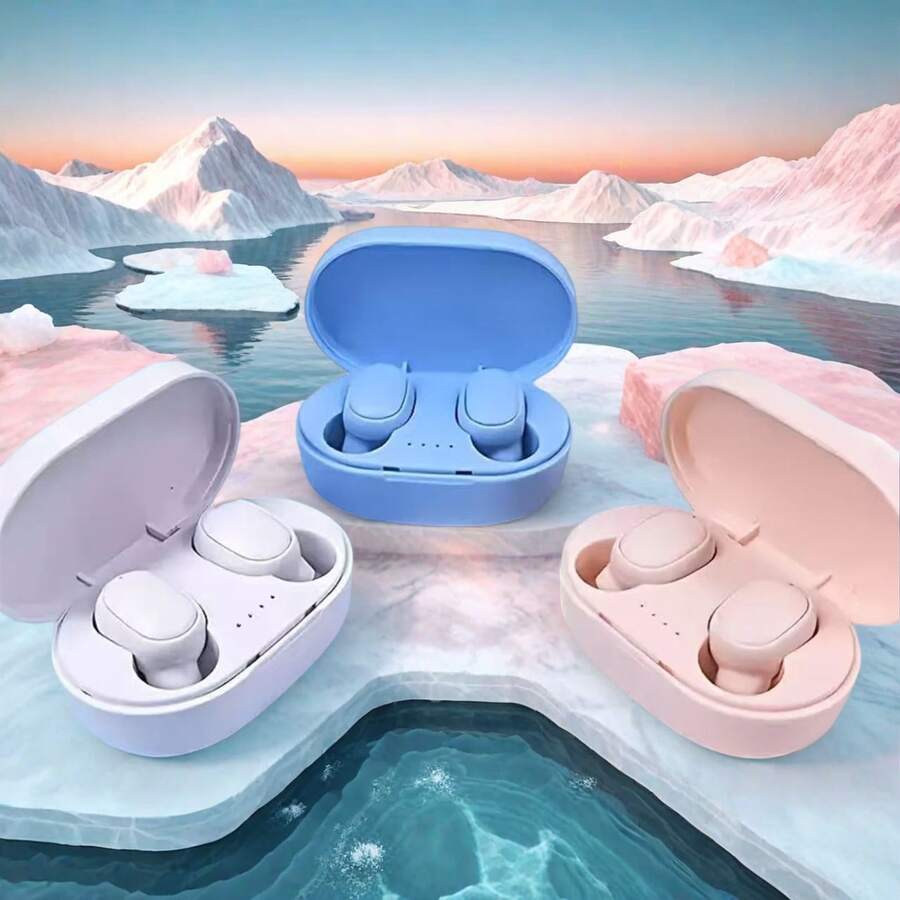 New TWS Bluetooth Earphones Wireless Bluetooth Headset Noise Cancelling Headsets With Microphone Headphones For SmartPhones Suitable As Christmas And Other Holiday Gifts