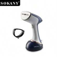 SOKANY11046 多功能家用蒸熨斗，手持式熨燙機，1700W 高功率，快速加熱，360ml 大容量，配備 LED 顯示螢幕，可輕鬆熨燙領口與鈕扣 - 查看 7