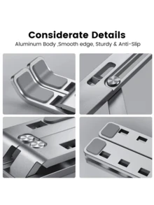 Laptop Stand - Foldable Iron Laptop Stand - Màu sắc ngẫu nhiên - Xem 6