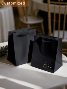 Personalisierte Foto-Text Geschenktüte, für Brautjungfern, Trauzeugen, Junggesellinnenabschied, Bridal-Shower, Brautjungfernparty, für Hochzeiten, für Einweihungsparty