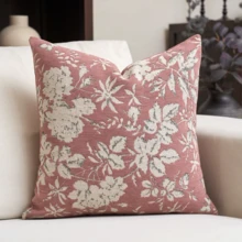 1pc Chenille Jacquard Vintage Medieval Style Decorative Pillow Cover, Square Sofa/Couch Throw Pillow Case For Living Room Home Decor, Suitable For Sofa, Living Room, Bedroom, Farmhouse, Also As A Gift