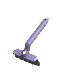 1 件装，紫色/白色/简易二合一旋转清洁刷 - 紫色塑料，360° 硬毛，V 型连接器，适用于浴室瓷砖和墙壁裂缝清洁，多功能浴室旋转缝隙清洁刷，家用硬褶缝隙清洁牙刷，厨房旋转缝隙清洁工具，浴室配件，厨房配件，厨房，浴室，圣诞礼物