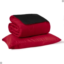 Mr Dias Bedspread - Red and black - View 7