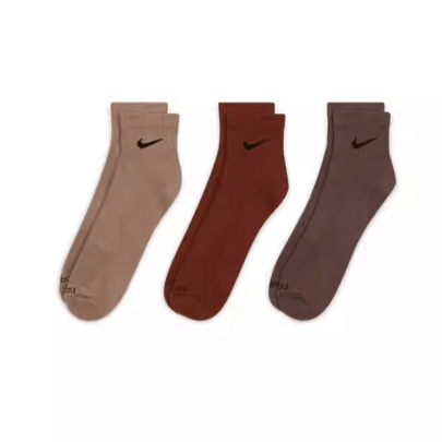 Nike Unisex U NK EVRY PLS LTWT ANK 3PR 132 Mid Socks SX6893-911