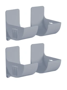 2/4/6/8/12 Holeless Garbage Bag Storage Racks, Wall-Mounted Kitchen Storage Racks, Garbage Bag Racks, Wall-Mounted Kitchen Organizers, Shelves On The Wall For Kitchen Storage, Food, Garbage Bag Storage Racks, Space-Saving, Wall-Mounted Design, Available In Various Colors, Halloween, Kitchen, Essential For Living Room Home Storage