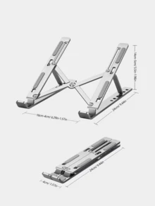 Laptop Stand - Foldable Iron Laptop Stand - Màu sắc ngẫu nhiên - Xem 8