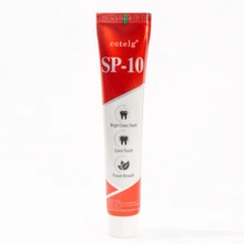 Oralhoe SP-10 Probiotic Toothpaste, SP10 Toothpaste, SP10 Ultra Whitening Toothpaste, Ultra Fresh Probiotic Toothpaste, Deep Clean, Teeth Whitening, Gum Care, Cavities - Red - View 3