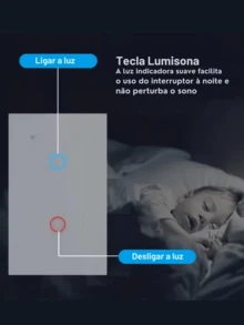 Tuya Wi-Fi Smart Switch With 2 Touch Buttons. Controlled By Phone, Alexa, Or G Home. - trắng - Xem 9