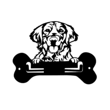 1 Piece Iron Bome Small Hook, Black Cute Dog Hook, Bathroom Towel Hook Kitchen Utensil Hook Bedroom Coat Hook, Hanging Key At The Entrance