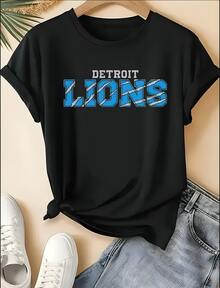 Crewneck, Lions Sweater, Detroit Football Apparel, Apparel, Detroit Football Tee,