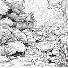 Libros para colorear de alta calidad - ¡25 páginas mágicas para liberar tu imaginación! | El regalo talla grande divertido para niños - Un alegre viaje a través de las maravillas festivas y juegos creativos | Horas de entretenimiento lúdico para la emoción y el aprendizaje navideño