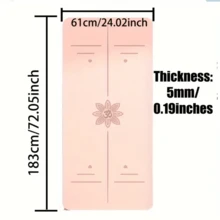 1 tấm thảm tập yoga chống trượt, phụ kiện tập thể dục tại nhà, thích hợp cho phòng tập thể dục tại nhà, tập luyện, thiết bị tập thể dục, thể dục dụng cụ, thảm đi bộ, thảm tập thể dục, sức khỏe, tập luyện tại nhà, chất lượng cao, thích hợp làm quà tặng, ngày của mẹ, sinh nhật, giáng sinh - Nhiều màu - Xem 8