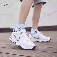 Nike 2025 Men's AIR MONARCH IV Athletic Trainers / Multipurpose Sneakers, Low Top, 415445-102 - White - View 8