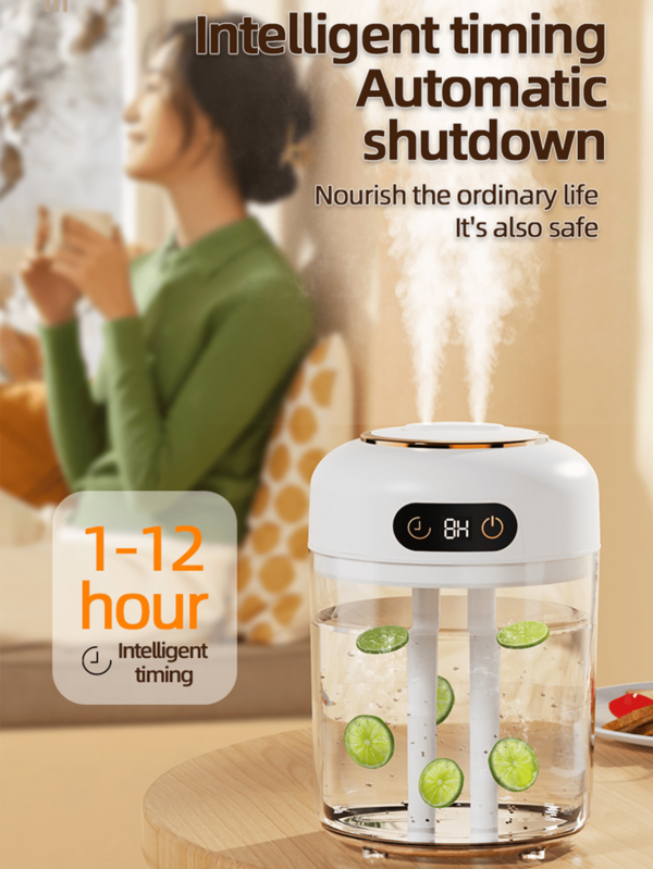 USB Humidifier With LED Lights And Remote Control - Suitable For Cold Mist Aromatherapy Diffusers In Bedrooms, Living Rooms, Desks, And Cars, Compatible With Multiple Rooms, Easy To Use, USB Powered, Perfect Holiday Gift