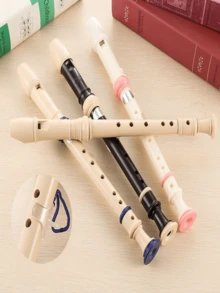 1 件可调节 6 孔德式中音竖笛，初学者成人单簧管，木管乐器，包含清洁工具、拇指托、便携包。万圣节圣诞节乐器小礼物。 - 彩色 - 查看 3