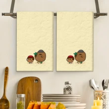 Set 2/4 buc, prosoape de vase, prosoape din microfibră super absorbante cu modele drăguțe de fructe, prosoape de bucătărie moderne pentru gătit și copt, lavete de vase, cârpe de curățat, prosoape de mână, prosoape de bucătărie, ultra moi și foarte absorbante, decor bucătărie, cadouri pentru vecini, mame, zile de naștere, petrecere de casă nouă pentru prieteni, articole esențiale pentru bucătărie, necesități zilnice