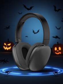 Spooky Sound Wireless Headphones, 48H Playtime For Halloween Night, Foldable Lightweight For Party & Travel, Hi-Res Audio With Stereo Bass, Ideal Halloween Gift