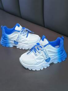 2024年新款男女童网眼透气休闲跑鞋 - 藍色 - 查看 6