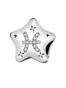 1pc Exquisite 12 Zodiac Sign Pendant Bead, Suitable For Women To Wear, Can Be Used For DIY Jewelry Making Such As Bracelets And Bangles, An Excellent Gift For Girlfriend - Star Constellation - View 18