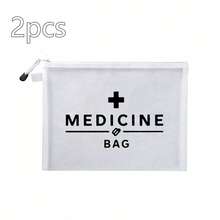 Bolsa de tela organizadora de pastillas "Bolsa de medicamentos" humorística - Bolsa de medicamentos reutilizable con cremallera para viajes y cosméticos - Regalo ideal para mujeres, hermanas e hijas en cumpleaños y Navidad