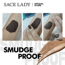 SACE LADY 3D Eyebrow Gel Long Lasting 24 Hours Waterproof Smudge-Proof Tinted Brow Cream Makeup Kit - Dark Brown - Xem 3