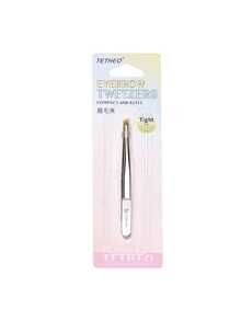 Professional Eyebrow Hair Hair Removal, 1 Piece Of Stainless Steel Diagonal Tunnel, Suitable For Eyebrows Hair With Facial Hair-For Professional Precision Personal Care, Makeup, Cheap, Room Decor, Vanity, Travel, Bedroom, Makeup Accessories, Tweezers, Cheap, Stocking Stuffers, Makeup, Makeup Tools, Cheap Stuff, Gifts, Gifts For Women, Christmas Gifts